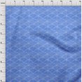 thumbnail image 4 of oneOone Polyester Lycra Blue Fabric Block Fabric For Sewing Printed Craft Fabric By The Yard 56 Inch Wide, 4 of 5