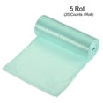 thumbnail image 3 of Uxcell Small Trash Bags Garbage Waste Basket Liners for Kitchen Office Bathroom Light Blue, 3 of 5