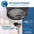 thumbnail image 5 of InSinkErator EVOLUTION 0.75HP 3/4 HP Advanced Series EZ Connect Continuous Feed Food Waste Garbage Disposal Gray, 5 of 5