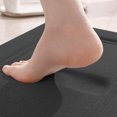 thumbnail image 4 of Dvkptbk Bathroom Rug Blanket Thick Striped Foam Bath Rugs Soft Absorbent Velvet Bathroom Mats Non-Slip Bottom Machine Washable Bathmat Carpet Rug Room Decoration for Wash Floor Bathroom Accessories, 4 of 8