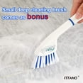 thumbnail image 2 of ITTAHO Floor Scrub Brush with Long Stainless Steel Handle Extension+Small Deep Cleaning Brush, 2 of 7