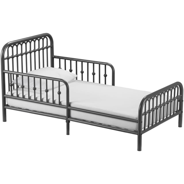 Monarch Hill Ivy Metal Toddler Bed, White
