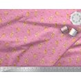thumbnail image 3 of Soimoi Poly Georgette Fabric Paw,Bone & Puppy Dog Print Sewing Fabric Yard 52 Inch Wide, 3 of 3