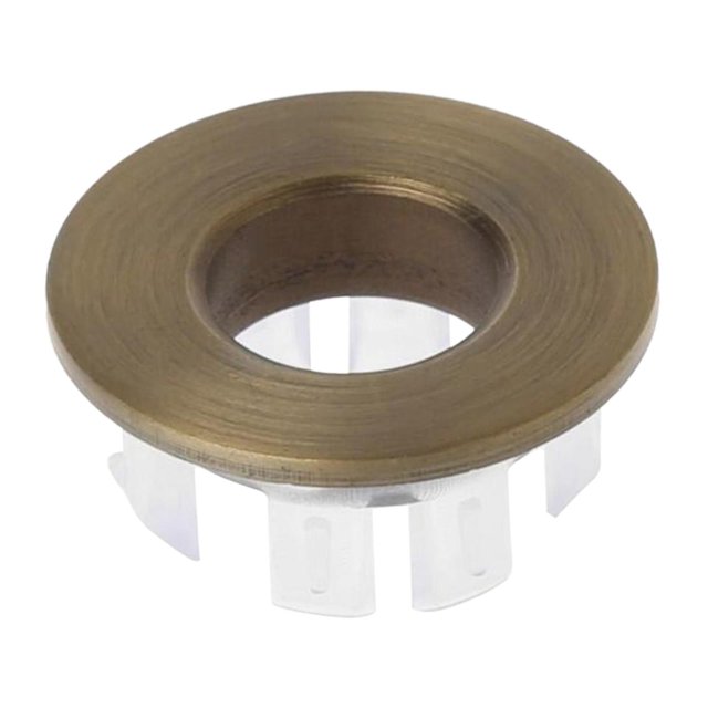 simhoa Sink Overflow Cover Overflow s,Insert Circle Sink Hole Cover,Bathroom Vanity Bronze