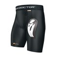 thumbnail image 1 of Shock Doctor Short de Compression de Base pour Homme avec Bonnet Bio-Flex - Adulte - Grand - Noir, 1 of 2