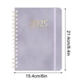 thumbnail image 3 of zanvin Coil Planner Weekly Planner Diary A5 Taped Notebook Book Notepad, Mom Gifts, 3 of 5