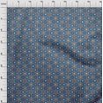 thumbnail image 4 of oneOone Polyester Spandex Blue2 Fabric Asian Suzani Fabric For Sewing Printed Craft Fabric By The Yard 56 Inch Wide, 4 of 5