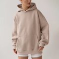 thumbnail image 1 of IMENGL Hoodies oversized sweatshirts pullover, Yellow L, Size M-XL, 1 of 5
