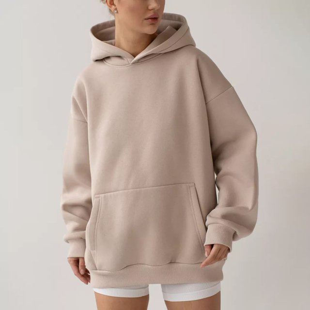 IMENGL Hoodies oversized sweatshirts pullover, Yellow L, Size M-XL