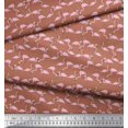 thumbnail image 2 of Soimoi Rayon Fabric Flamingo Bird Print Sewing Fabric Yard 56 Inch Wide, 2 of 3