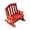 C, variante sur Décorations de Noël Vintage, Mini Chaise Berçante Européenne en Bois Vintage de Noël Petite Poupée en Tissu Miniature Mobilier Chaise Accessoires Pendentif Modèle, Mini Ornements de Noël