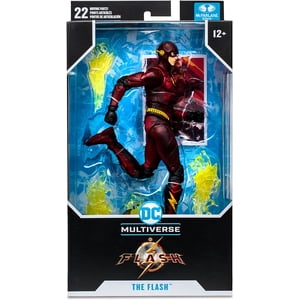 DC Multiverse Film 7 Figure d'action de pouce Flash - Flash (Costume Batman)
