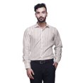 thumbnail image 1 of BESTMAN Formal Shirts For Men Slim Fit Printed Full Sleeve Shirts For Men, 1 of 5