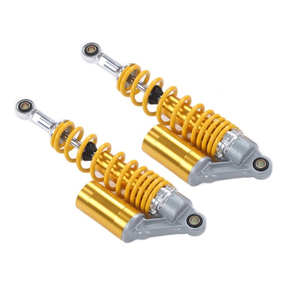 Moto, Améliorer la Stabilité Réduire les Vibrations Durable Universel Aller Karting Amortisseur pour ATV pour SUV Noir Argent, Noir, Jaune