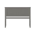 thumbnail image 3 of Nantucket King Wood Panel Headboard in Grey, 3 of 6