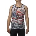 thumbnail image 1 of Mens American Patriot Sublimation Tank Top - Large, 1 of 2