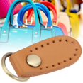 thumbnail image 1 of Bag Buckle Bag Buckle Lock Fittings Hardware Accessories Leather Buckle 4Pcs Bag Buckle Cow Split Leather DIY Hand Made Sewing Craft Handbag With Bronze Fittings, 1 of 8