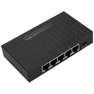 LAFGUR Switch, LAN Ethernet Adapter, Black Hotel Projectors Computer Shopping Mall For School Laptops TV Home Apartment