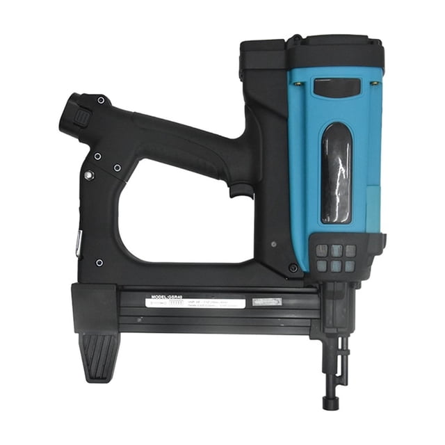 Pneumatic Nail Gun 7. 2V Lithium Battery Gas Nail Gun Steel Air Stapler Pneumatic Tools For Frame And Trunking ,More Helpful and Safe