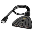 thumbnail image 2 of Cameland New 3 Port Hdmi Splitter 1080P/4K Hd Tv Adapter Cable 3 In 1 Out New, 2 of 8