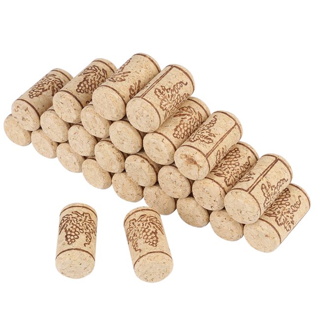 Bouchon de Vin Droit en Forme de Cylindre, Liège, 100 Pcs Restaurant pour Maison