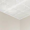 thumbnail image 2 of Great Lakes Tin Erie Gloss White 2ft x 2ft Lay In Ceiling Tiles (5 Pack), 2 of 6