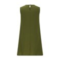 thumbnail image 4 of AherBiu Robe Débardeur pour Femmes Sans Manches à Col Rond, Robe d'Été Basique Décontractée, Robe Trapèze Courte, 4 of 7