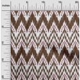 thumbnail image 1 of oneOone Viscose Jersey Fabric Chevron Ikat Decor Fabric Printed BTY 60 Inch Wide, 1 of 5