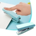thumbnail image 1 of Nkmbld Fournitures de Rentrée Agrafeuse Colorée Macaron pour Bureau Taille 10 Ongle Agrafeuse Compacte Pratique et Écoénergétique, 1 of 6