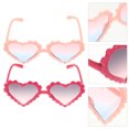 thumbnail image 3 of 2Pcs Heart Shaped Eyeglasses Kids Fashionable Eyeglasses Party Eyewear Photo Props, 3 of 7