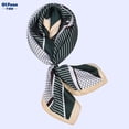thumbnail image 1 of Womens Silk Like HeadTop for Fashion Pattern Large Square Satin Headscarf Wraps, 1 of 4