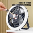 thumbnail image 3 of Ceiling Fan with Lights Ceiling Fan with Lights Enclosed Low Fan Light Ceiling Light with Fan Usb Rechargeable Fan Ceiling Fans Indoor with Light, 3 of 8
