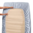 thumbnail image 4 of Nestl King Sheet Set, 1800 Series Microfiber Deep Pocket 4 Piece Bed Sheet Set, 4 of 7