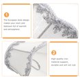 thumbnail image 4 of EeaseCA 1pc Home Cloth Lampshade Decorative Lamp Shade Dustproof Light Decoration, 4 of 9