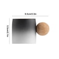 thumbnail image 3 of EGNMCR Rough Pottery Mini Cute Small Tea Cup Wooden Handle Coffee Cup Exquisite Classical Fresh Small Cups Ceramic Coffee Cup, 3 of 6