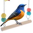 thumbnail image 4 of 1 Set of Wear-resistant Bird Swing Hanging Parrot Toy Suspending Parrot Swing Cage Accessory, 4 of 9