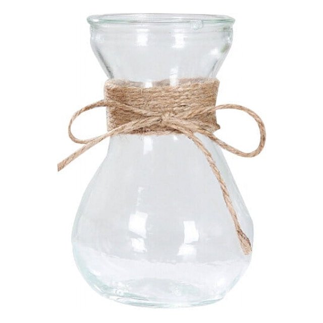 Glass Vases Transparent Water Hydroponics Flower Rope Dry Flower Vase Living Room Table Decoration;Glass Vases Transparent Water Hydroponics Flower Rope Dry Flower Vase