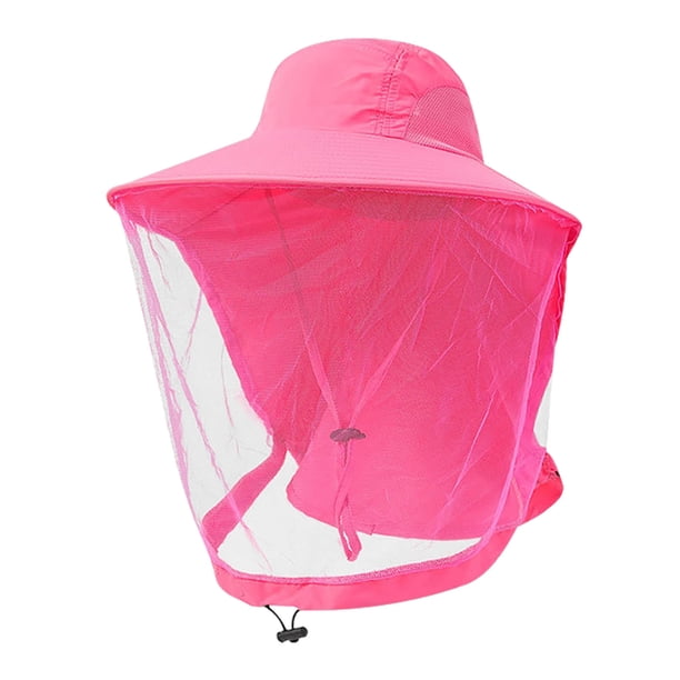 Chapeau De Chasse Avec Moustiquaire – Protection Solaire Et Anti-insectes, Léger 110 G, Taille 58-60 Cm