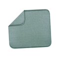 thumbnail image 2 of GROWTH TANK Absorbent Dish Drying Mat Placemat Easy Storage Sink Drying Mat Mashine Washable green, 2 of 9