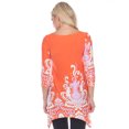 thumbnail image 3 of White Mark Women's Maternity 3/4 Sleeve Yanette Tunic Top, 3 of 5