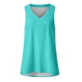 thumbnail image 3 of Birdeem T-Shirt Sans Manches Col en V Ample Mode pour Femmes, 3 of 9