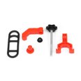 thumbnail image 3 of Compact Plastic Bicycle Wheel Truing Tool for Road Bike Wheel Alignment and Repair - Lightweight 32g Mini Adjustment Stand with Rubber Band, Red Color Option, 3 of 5