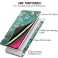 thumbnail image 3 of iPad PRO 9.7 2016 [ PRO 9.7 Inch ] A1673 A1674 MLMP2LL/A MM172LL/A MLMN2LL/A MLMW2LL/A MLMX2LL/A MM192LL/A MLMV2LL/A Ultra Slim Smart Auto Sleep/Wake Printed PC Cover - Blossom, 3 of 4