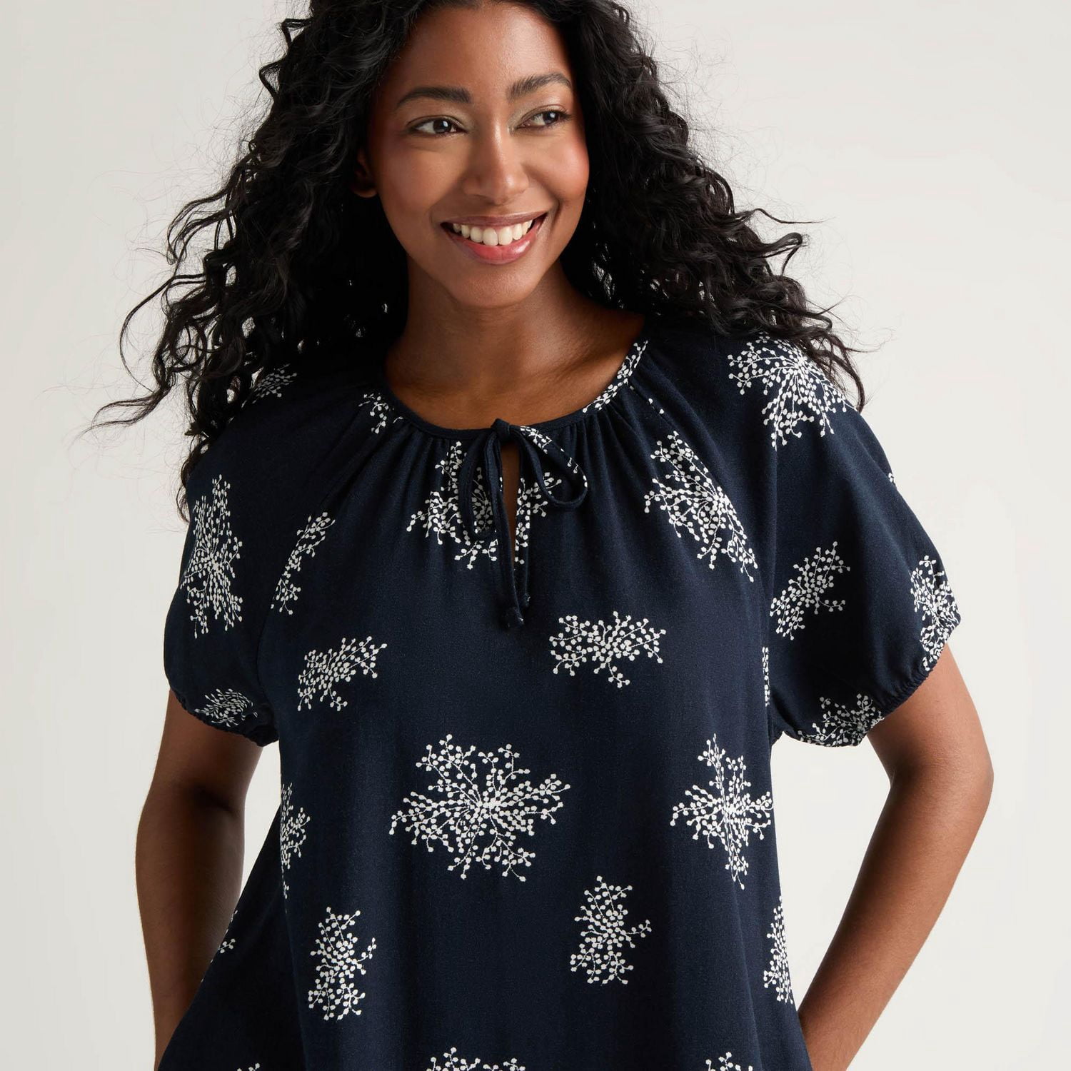 Robe trapèze tissée Mexx pour femme