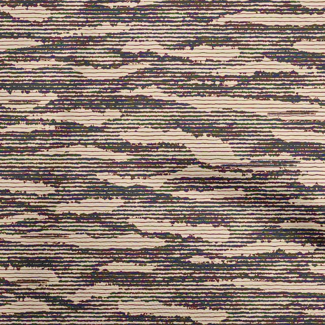 oneOone Rayon Multicolor Fabric Abstracts Fabric For Sewing Printed Craft Fabric By The Yard 56 Inch Wide-HK