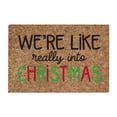 thumbnail image 1 of WIFKLSIIPG Christmas Doormat Personalized front Door Decoration Christmas Decoration, 1 of 5