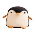 thumbnail image 1 of DOLITY Cute Animal Footstools Kids Adults Pouffe Footstool with Soft Padded Cushion for black, 1 of 9