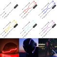thumbnail image 4 of LED Light Motorcycle Helmet Kit Night Riding Flashing Stripe Bar 3 M, 4 of 8