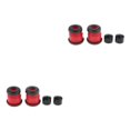thumbnail image 2 of Decodeary Kit de Reconstruction de Planche à Roulettes Rondelles pour Tasses Pivotantes pour 2 Camions 3,25 Pouces Rouge 5 Pouces 2 Ensembles, 2 of 6