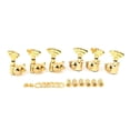 thumbnail image 2 of Wweixi 6pcs Guitar Tuner Pegs Set Modified Parts Guitars Accessories Universal Machine Head Tuning Peg Instrument Fitting Golden, 2 of 6